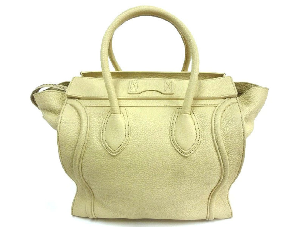 Celine Luggage Leather ks Shopper Handbag Black